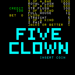 Five Clown (English, set 1)